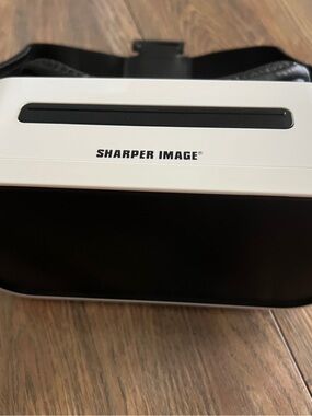 Sharper Image White and Black Smartphone VR Headset